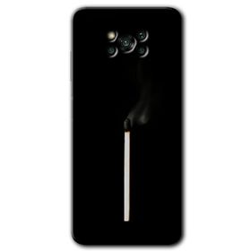 Poco X3 NFC Sönmüş Kibrit Baskılı Uyumlu Silikon Kılıf