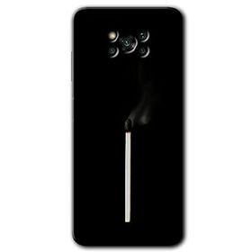 Poco X3 NFC Sönmüş Kibrit Baskılı Uyumlu Silikon Kılıf
