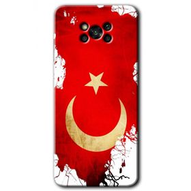 Poco X3 NFC Türkiyem Baskılı Uyumlu Silikon Kılıf