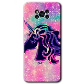 Poco X3 NFC Unicorn Kristal Baskılı Uyumlu Silikon Kılıf