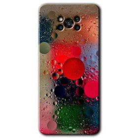 Poco X3 NFC Wet Bubbles Baskılı Uyumlu Silikon Kılıf