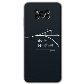 Poco X3 NFC Work Formül Baskılı Uyumlu Silikon Kılıf