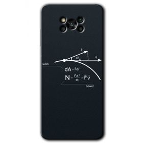 Poco X3 NFC Work Formül Baskılı Uyumlu Silikon Kılıf