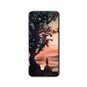 Poco X3 NFC Yalnız Savaşcı Baskılı Uyumlu Silikon Kılıf