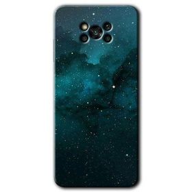 Poco X3 NFC Yıldızlararası Baskılı Uyumlu Silikon Kılıf