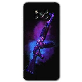 Poco X3 Pro AK Baskılı Uyumlu Silikon Kılıf