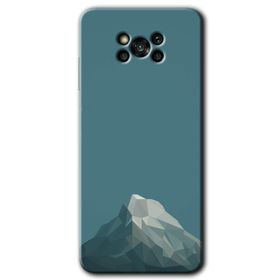 Poco X3 Pro Alone Mountain Baskılı Uyumlu Silikon Kılıf