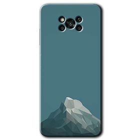 Poco X3 Pro Alone Mountain Baskılı Uyumlu Silikon Kılıf
