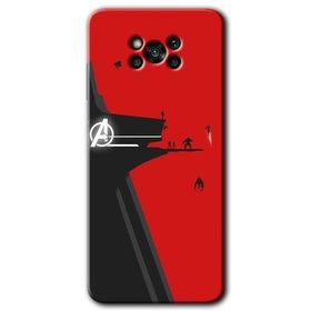Poco X3 Pro Avengers Tower Baskılı Uyumlu Silikon Kılıf