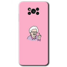 Poco X3 Pro Bad Grandmother Baskılı Uyumlu Silikon Kılıf