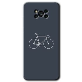 Poco X3 Pro Bike Baskılı Uyumlu Silikon Kılıf