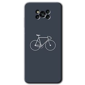 Poco X3 Pro Bike Baskılı Uyumlu Silikon Kılıf