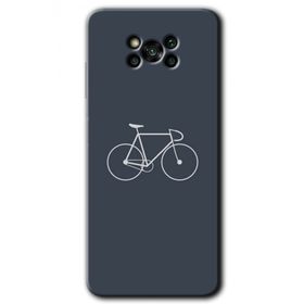 Poco X3 Pro Bike Baskılı Uyumlu Silikon Kılıf
