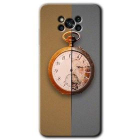 Poco X3 Pro Clocks Artwork Baskılı Uyumlu Silikon Kılıf