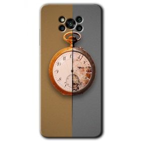 Poco X3 Pro Clocks Artwork Baskılı Uyumlu Silikon Kılıf