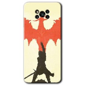 Poco X3 Pro Dragon Hunter 1 Baskılı Uyumlu Silikon Kılıf