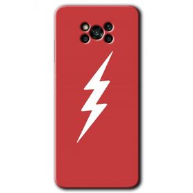 Poco X3 Pro Flash Logo Baskılı Uyumlu Silikon Kılıf