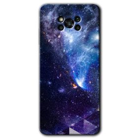 Poco X3 Pro Galaksi Baskılı Uyumlu Silikon Kılıf