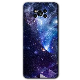 Poco X3 Pro Galaksi Baskılı Uyumlu Silikon Kılıf