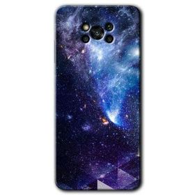 Poco X3 Pro Galaksi Baskılı Uyumlu Silikon Kılıf