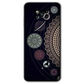 Poco X3 Pro Gezegen Döngüsü Baskılı Uyumlu Silikon Kılıf