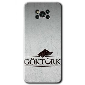 Poco X3 Pro Göktürk Baskılı Uyumlu Silikon Kılıf