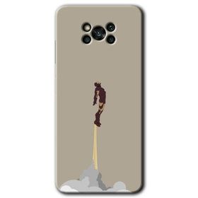 Poco X3 Pro İronman Airport Baskılı Uyumlu Silikon Kılıf