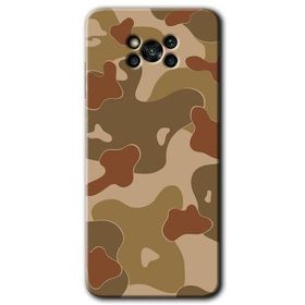 Poco X3 Pro Kamuflaj 10 Baskılı Uyumlu Silikon Kılıf