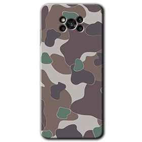 Poco X3 Pro Kamuflaj 11 Baskılı Uyumlu Silikon Kılıf