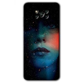 Poco X3 Pro Karanlık Kadın Baskılı Uyumlu Silikon Kılıf
