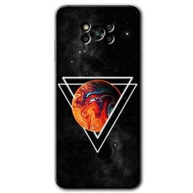 Poco X3 Pro Kızıl Gezegen Baskılı Uyumlu Silikon Kılıf