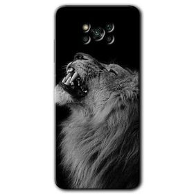 Poco X3 Pro Lion Baskılı Uyumlu Silikon Kılıf