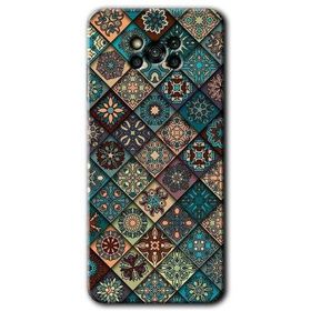 Poco X3 Pro Mandala Desen Baskılı Uyumlu Silikon Kılıf