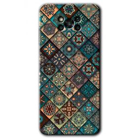 Poco X3 Pro Mandala Desen Baskılı Uyumlu Silikon Kılıf