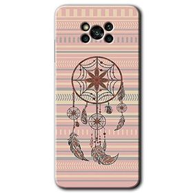 Poco X3 Pro Mandala Retro Baskılı Uyumlu Silikon Kılıf