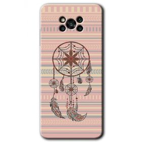Poco X3 Pro Mandala Retro Baskılı Uyumlu Silikon Kılıf