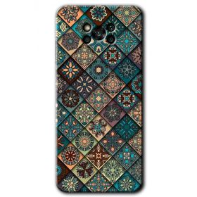 Poco X3 Pro Mat Mandala Baskılı Uyumlu Silikon Kılıf