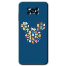 Poco X3 Pro Mickey Baskılı Uyumlu Silikon Kılıf