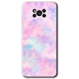 Poco X3 Pro Pembe Duman Baskılı Uyumlu Silikon Kılıf