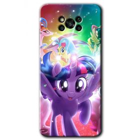 Poco X3 Pro Pony Baskılı Uyumlu Silikon Kılıf