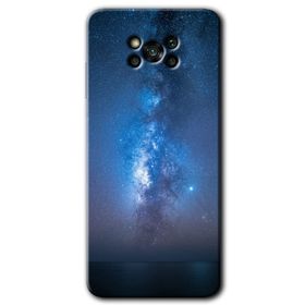 Poco X3 Pro Samanyolu Baskılı Uyumlu Silikon Kılıf