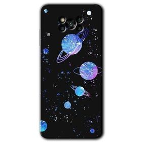 Poco X3 Pro Samanyolu Galaksi Baskılı Uyumlu Silikon Kılıf