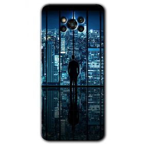 Poco X3 Pro Şehir Manzarası Baskılı Uyumlu Silikon Kılıf