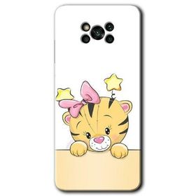 Poco X3 Pro Sevimli Kedi Baskılı Uyumlu Silikon Kılıf