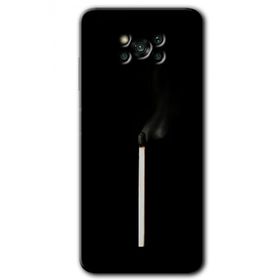 Poco X3 Pro Sönmüş Kibrit Baskılı Uyumlu Silikon Kılıf