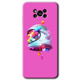 Poco X3 Pro Uzay Başlığı Baskılı Uyumlu Silikon Kılıf
