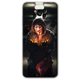 Poco X3 Pro V for Fire Baskılı Uyumlu Silikon Kılıf