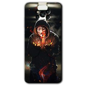 Poco X3 Pro V for Fire Baskılı Uyumlu Silikon Kılıf