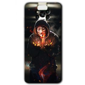 Poco X3 Pro V for Fire Baskılı Uyumlu Silikon Kılıf