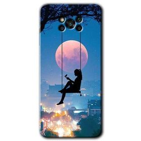 Poco X3 Pro Yalnız Kadın Baskılı Uyumlu Silikon Kılıf